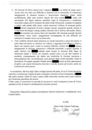 [VIDEO] Trauma della madre e del figlio di 5 anni! Chi stabilisce il diritto di famiglia in Svizzera? La sentenza del tribunale di un anno fa oppure la pseudo psicologa Maria Adele Galante Vadilonga, che manipola scandalosamente d'ARP?