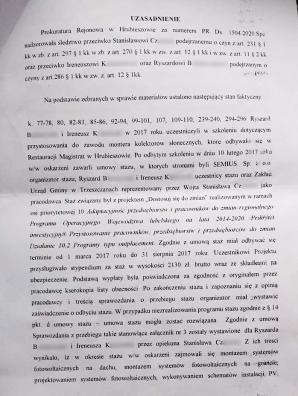 [VIDEO] Na ławie oskarżonych, w kolejnym procesie karnym, wójt gminy Trzeszczany, Stanisław Cz., oskarżony o poświadczenie nieprawdy i przekroczenie uprawnień! Na szkodę finansową Urzędu Marszałkowskiego w Lublinie! 