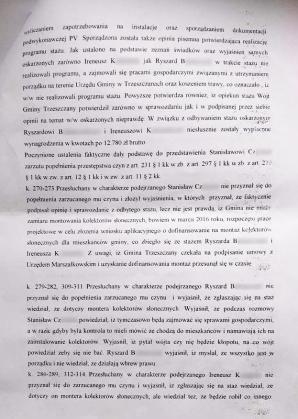 [VIDEO] Na ławie oskarżonych, w kolejnym procesie karnym, wójt gminy Trzeszczany, Stanisław Cz., oskarżony o poświadczenie nieprawdy i przekroczenie uprawnień! Na szkodę finansową Urzędu Marszałkowskiego w Lublinie! 