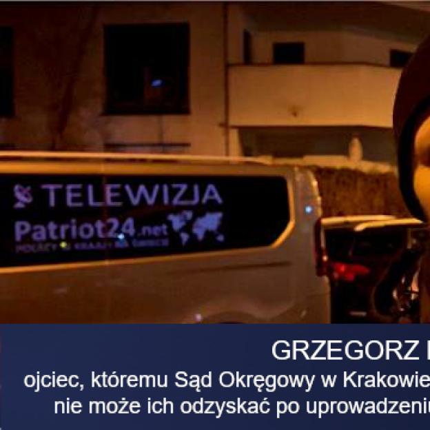 [VIDEO] Prawo rodzinne w Polsce nie jest wykonywane! Nocna akcja Biura Rutkowski, Policji i Telewizja.Patriot24.net w Krakowie!